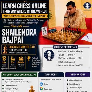 Cm Shailendra Bajpai image